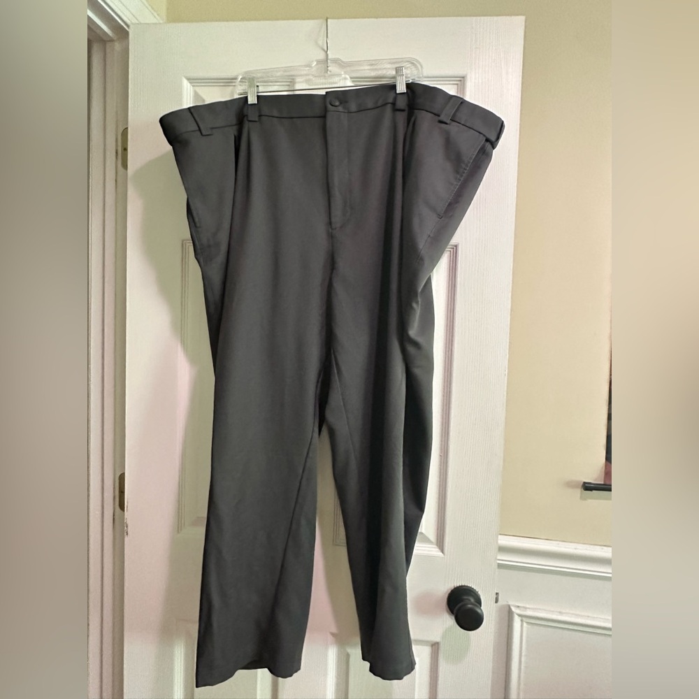 56W/30L Oak Hill Gray Dress Pants